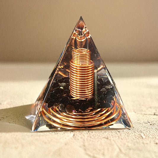 Orgonit "Wzmocniona Ochrona Energetyczna" z Obsidianu