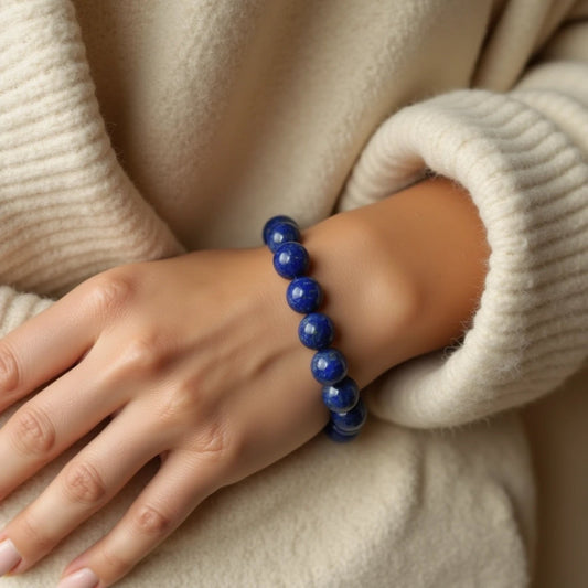 Bransoletka "Ekspresja" z Lapis Lazuli