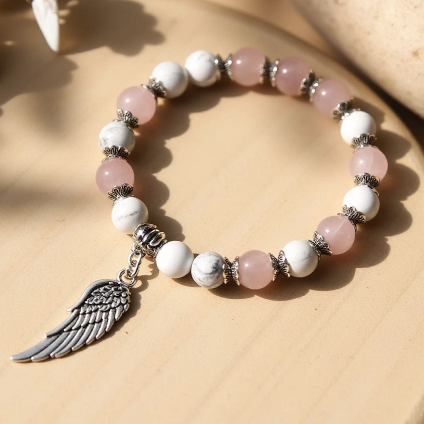 Bransoletka "Aile d'Ange" z Naturalnych Kamieni Szlachetnych