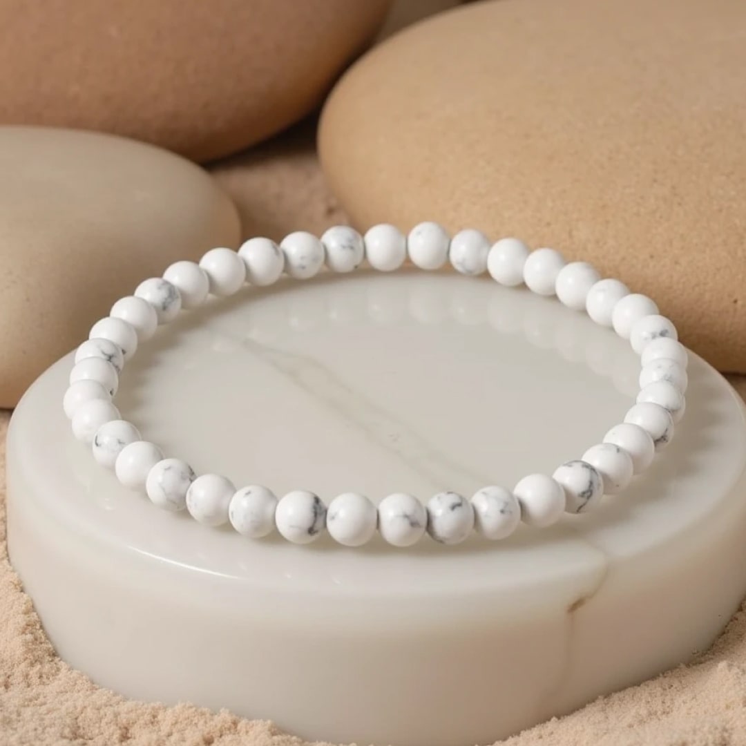 Bransoletka z Naturalnych Kamieni 4 mm – Elegancja w Każdym Detalu