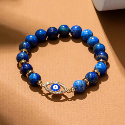 Bransoletka "Regard de Vérité" z Lapis Lazuli – Elegancja i Tajemnica