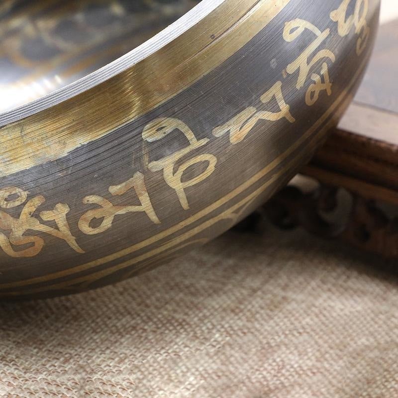 Ręcznie Wykonany Dzwon Tybetański z Nepalu