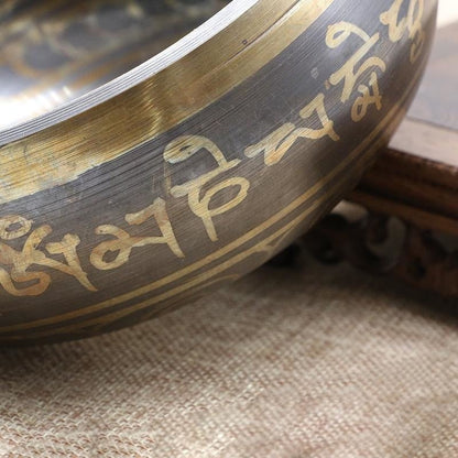 Ręcznie Wykonany Dzwon Tybetański z Nepalu